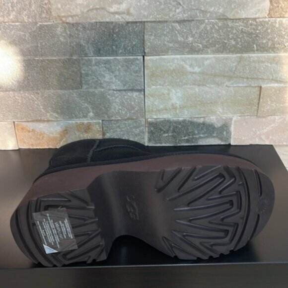 UGG Classic Ultra Mini New Heights Women's Ankle Boot - Picture 9 of 9